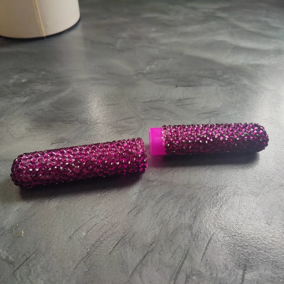 Purple Rhinestone Toothbrush Travel Case - Picture 4 of 5